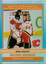 2009 Upper Deck OPC Record Breakers #RB6 Miikka Kiprusoff