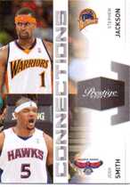 2009 Panini Prestige Connections #10 Josh Smith|Stephen Jackson