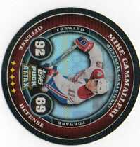 2009 Topps Puck Attax Black Foil #31 Mike Cammalleri