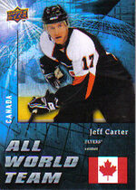 2009 Upper Deck All World #AW27 Jeff Carter