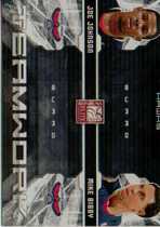 2009 Donruss Elite Teamwork Combos #1 Joe Johnson|Mike Bibby