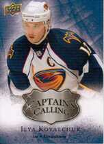 2009 Upper Deck Captain's Calling #CC8 Ilya Kovalchuk