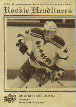 2009 Upper Deck Rookie Headliners #RH12 Michael Del Zotto