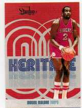 2009 Panini Studio Heritage #10 Moses Malone