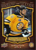 2009 Upper Deck Biography of a Season #BOS20 Marco Sturm