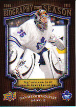 2009 Upper Deck Biography of a Season #BOS24 Jean-Sebasti Giguer