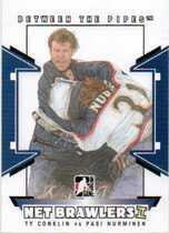 2009 ITG Between The Pipes Net Brawlers #NB02 Pasi Nurminen|Ty Conklin