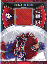 2009 SP Game Used Authentic Fabrics #AF-RH Roman Hamrlik