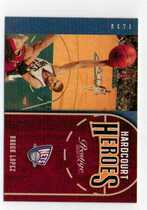 2010 Panini Prestige Hardcourt Heroes #20 Brook Lopez