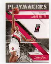 2010 Panini Prestige Playmakers #17 Andre Miller