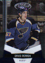 2010 Panini Certified Platinum Blue #128 David Perron
