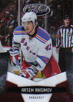 2010 Panini Certified Platinum Red #97 Artem Anisimov