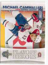 2010 Score Playoff Heroes #3 Michael Cammalleri