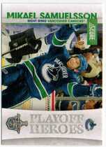 2010 Score Playoff Heroes #13 Mikael Samuelsson