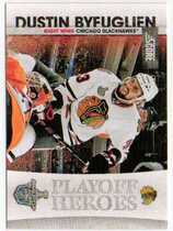 2010 Score Playoff Heroes #19 Dustin Byfuglien