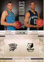 2010 Panini Rookies & Stars Studio Combo Rookies #7 Cole Aldrich|Xavier Henry