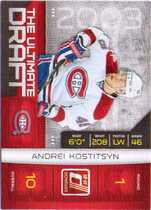 2010 Donruss The Ultimate Draft #9 Andrei Kostitsyn