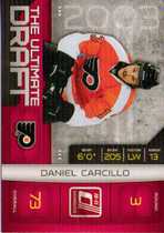 2010 Donruss The Ultimate Draft #24 Daniel Carcillo