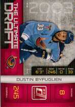2010 Donruss The Ultimate Draft #27 Dustin Byfuglien