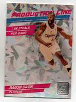 2010 Donruss Production Line Rack Packs/Cracked Ice #84 Baron Davis
