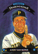 1993 Donruss Diamond Kings #DK-9 Andy Van Slyke