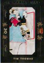 2010 Panini Crown Royale In Harms Way #7 Tim Thomas