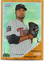 2011 Topps Heritage Chrome Refractors #C172 Francisco Liriano