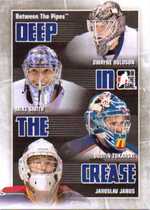 2010 ITG Between The Pipes Deep In The Crease #DC-27 Dustin Tokarski|Dwayne Roloson|Jaroslav Janus|Mike Smith