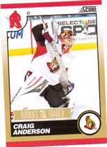 2010 Score Rookies & Traded Gold #575 Craig Anderson