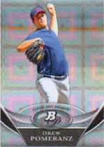 2011 Bowman Platinum Prospects X-Fractors #BPP50 Drew Pomeranz