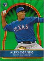 2011 Finest Green Refractors #89 Alexi Ogando