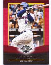 2011 Topps Triple Threads #49 David Wright
