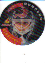 1997 Pinnacle Inside Stoppers #4 Martin Brodeur