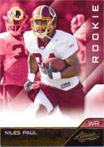 2011 Panini Absolute Retail #111 Niles Paul