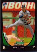 2011 Bowman Chrome Draft Refractors #55 Pete Kozma
