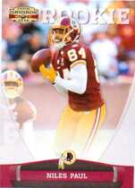 2011 Panini Gridiron Gear #191 Niles Paul