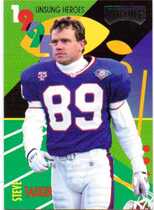 1995 Playoff Prime Unsung Heroes Silver #3 Steve Tasker
