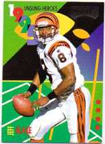 1995 Playoff Prime Unsung Heroes Silver #5 Jeff Blake