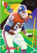 1995 Playoff Prime Unsung Heroes Silver #8 Gary Zimmerman