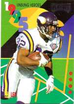 1995 Playoff Prime Unsung Heroes Silver #16 Amp Lee