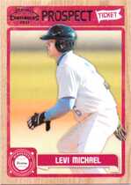 2011 Playoff Contenders Prospect Ticket #RT40 Levi Michael