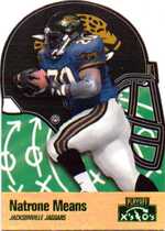 1996 Playoff Prime X's and O's #70 Natrone Means