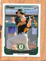 2012 Bowman Base Set #201 Collin Cowgill