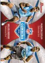 2012 Bowman Combine Competition #CC-CI Melvin Ingram|Quinton Coples