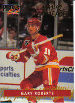 1992 Pro Set Gold Team Leaders #1 Gary Roberts