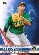 2012 Topps Pro Debut Minor League All-Stars #AS Andrelton Simmons