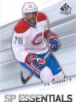 2011 SP Authentic #166 P.K. Subban