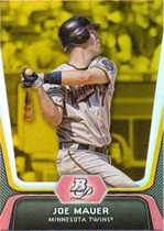 2012 Bowman Platinum Gold #2 Joe Mauer