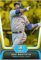 2012 Bowman Platinum Gold #22 Jose Bautista