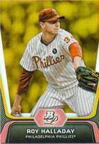 2012 Bowman Platinum Gold #93 Roy Halladay